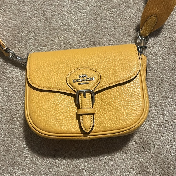 Coach Handbags - Authentic New Yellow Coach Purse